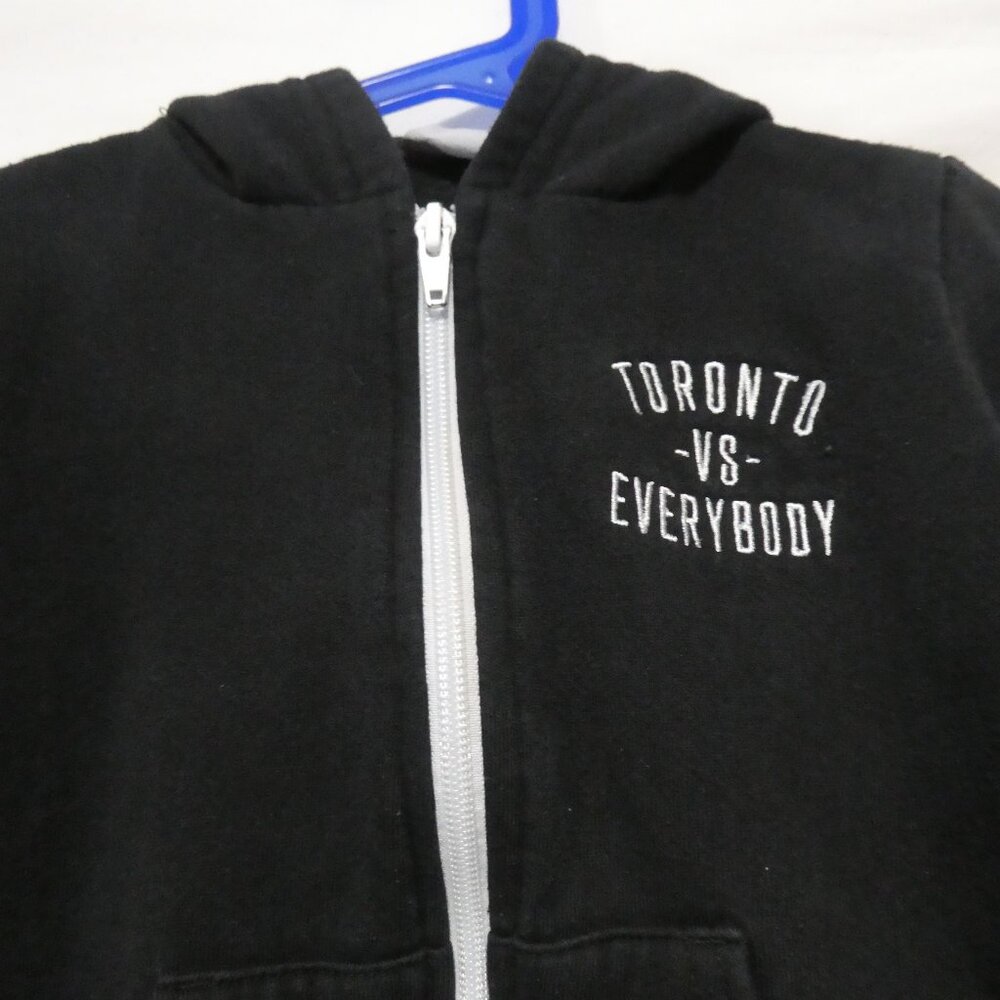 Made In The USA | size 6 | Black Zip-Up Toronto VS Everybody Hoodie